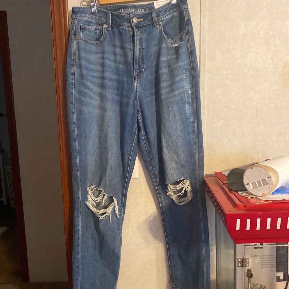 New American Eagle Mom Jeans